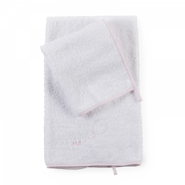 Set asciugamani con ricamo Palloncino