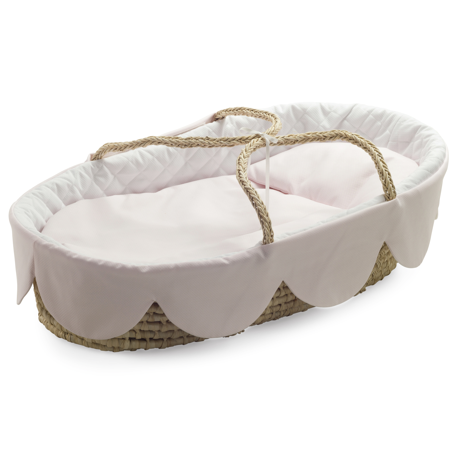 cesta porte-enfant festone rosa bg white